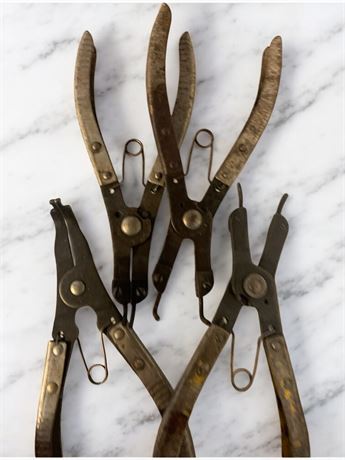 Spring Clip Pliers Tool Lot