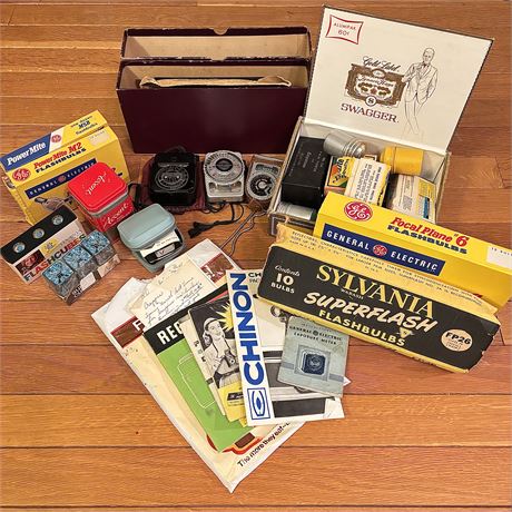 Vintage Camera Related Mixed Lot