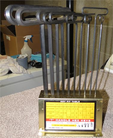 "T" Handle Hex Keys