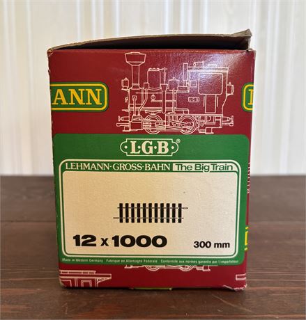 LGB Lehmann 12 x 1000, 300mm Train Track (The Big Train)