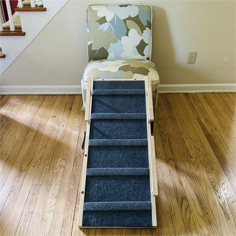 Adjustable Folding Pet Ramp - Wood Framed