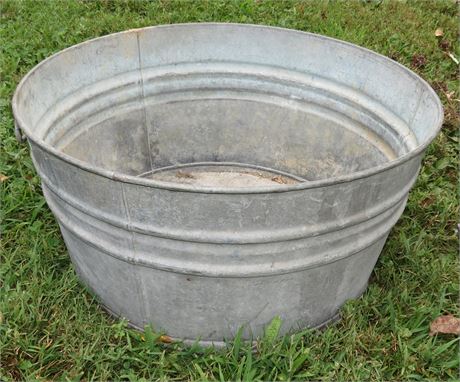 Galvanized Wash Tub