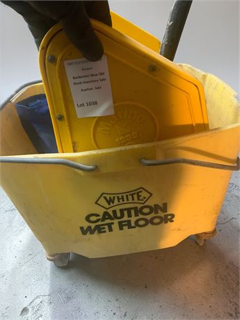 Impact Products Commercial 36 Gallon Mop Bucket/Down Press Wringer Combo