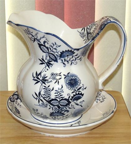 Enesco Pitcher & Bowl