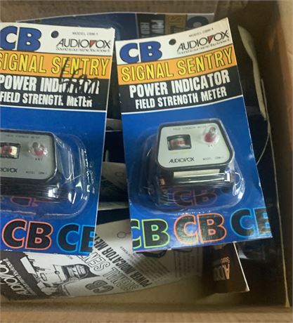 Audiovox CB Radio Signal Sentry Power Indicator/Field Strength Meters