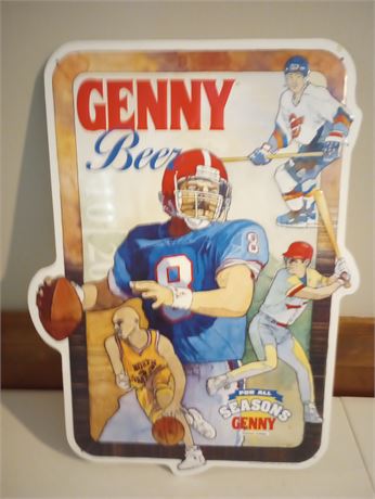 Genny Beer Sign