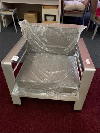 Aluminum Club Chair