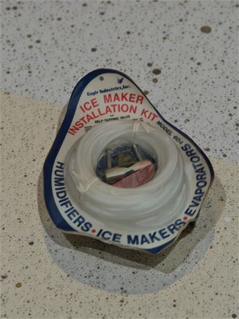 Eagle Industries Model 604 Ice Maker Installation Kits W/Self-Tapping Valve