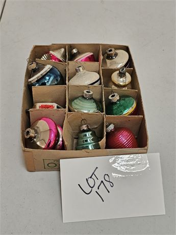 Vintage MCM Lantern Ornaments - Mixed Makers