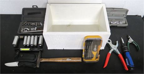 Assorted Box Of Tools