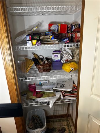 Pantry Closet Clean Out