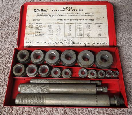 Snap-On A-157A Bushing Driver Set