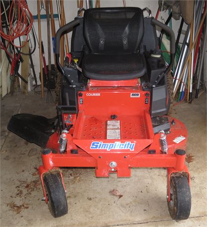 Simplicity Zero Turn Riding Mower
