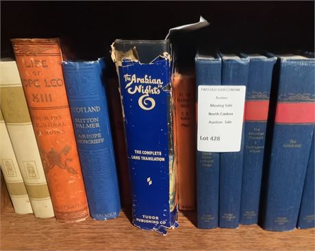 7 Volume Vintage Hardcover Series Of Complete Novels of Mark Twain