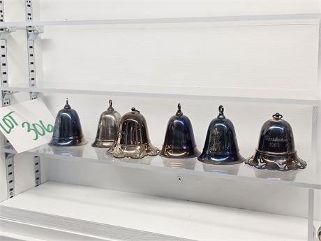 Mixed Silverplated Music Bells