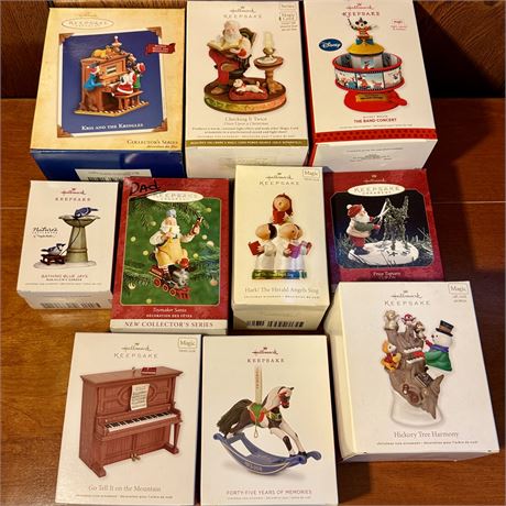 Hallmark Keepsake Ornaments Lot