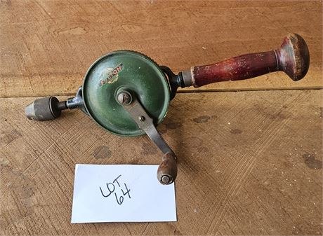 Vintage Fulton Manual Hand Drill