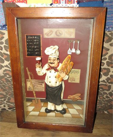 Framed Chef Decor