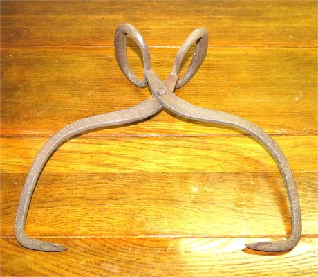 Vintage Ice Block Tongs