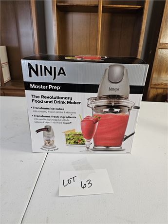 Ninja Master Prep Drink Maker New in Box