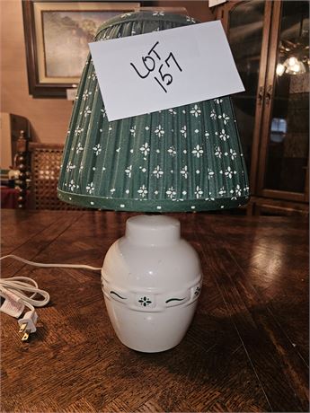 Longaberger Green Traditions Table Lamp