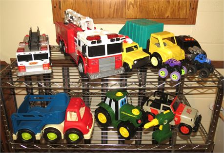 Toy Trucks, etc