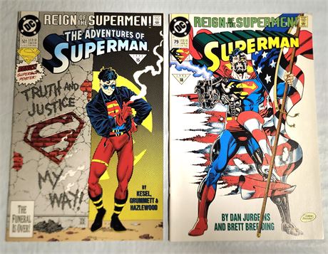 2 Superman Comics