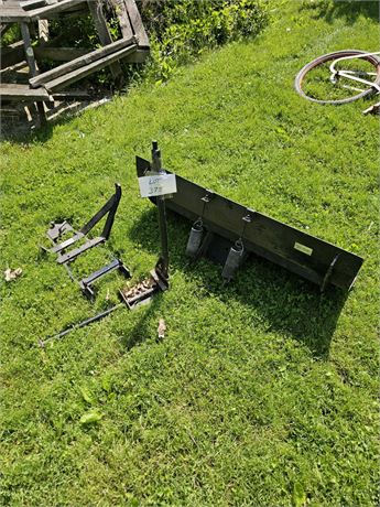 Lawn Tractor Plow Attachment