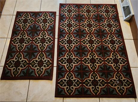 2 Accent Rugs