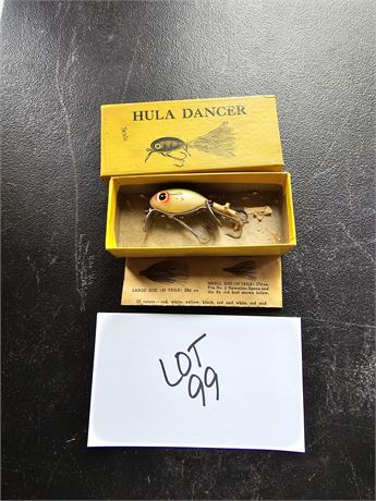 Arbogast Hula Dancer Lure In Box