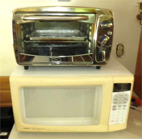 Sanyo Microwave, Oster Toaster Oven