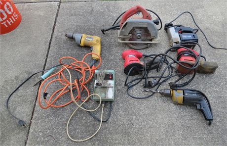 Assorted Power Tools