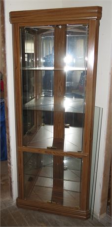 Corner Curio Cabinet