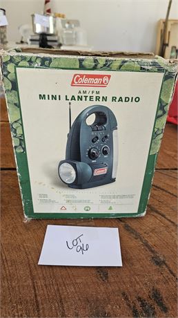 Coleman Mini Am/FM Lantern Radio