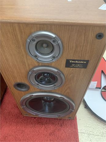 Technics SB-CR77 Vintage 3 Way Speaker Systems Set Of 2