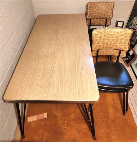 Mid Century Table & Chairs