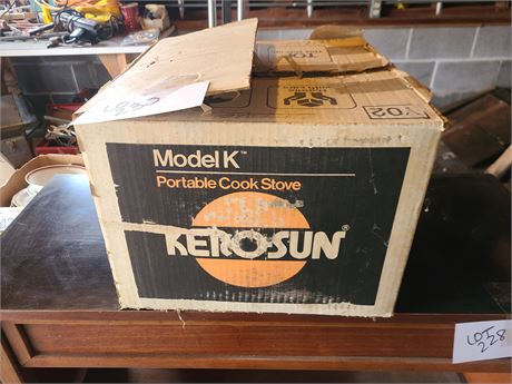 Kerosun Portable Cookstove with Original Box