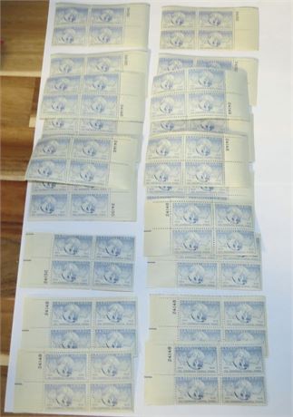 US Air Mail Stamps: 15 Cents 75th Anniversary Of Universal Postal Union