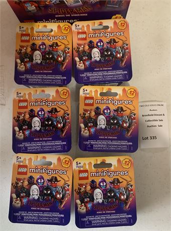 Sealed LEGO Minifigures From Spider-Man Across the Spider-Verse  #71050 Lot of 6