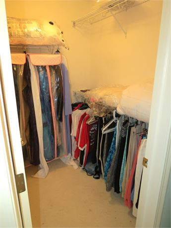 Mixed Closet Cleanout: Men's & Women's Clothing