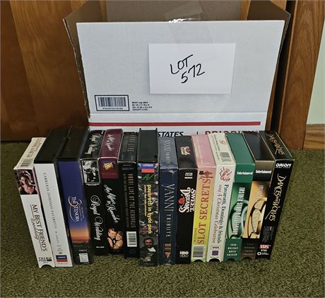 VHS Tapes, Mixed Movies & More