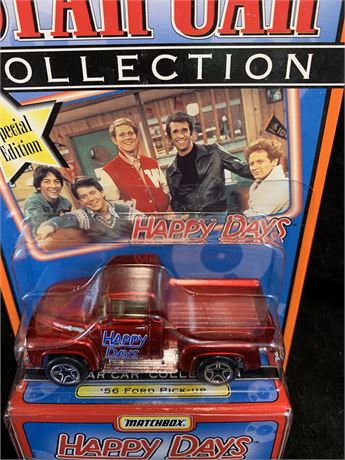 Matchbox Happy Days Classic TV Show Star Car Collection 56 Ford Pickup NEW