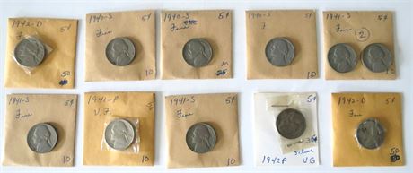 Assorted Nickels