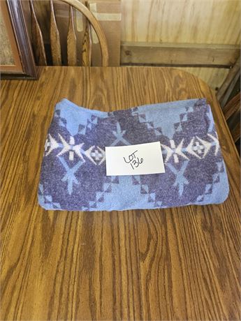 Vintage Cowboy/Camping Blanket Size: Single