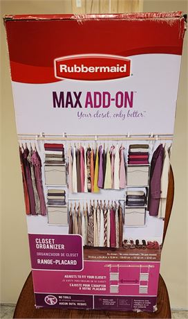 *NIB* Rubbermaid Closet Organizer