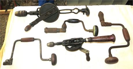 Vintage Hand Drills