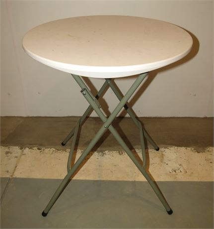 Folding Round Table
