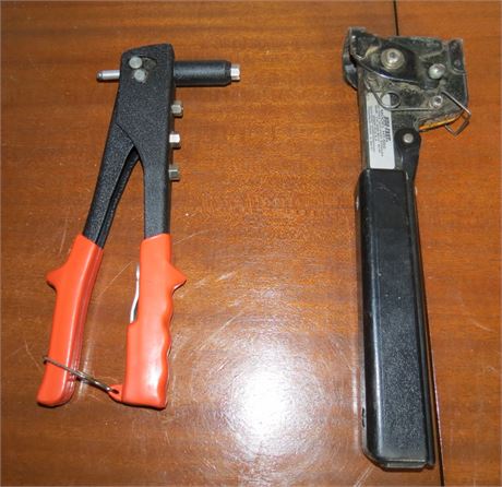 Hand Stapler, Pop Rivet Gun