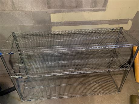 3 Tier Metal Storage Shelf