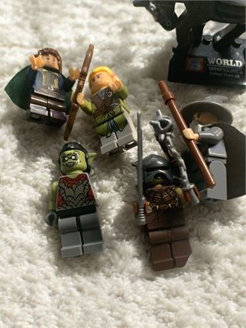Sheng Youn Brand Mini Lego-Like Figures - Lord of the Ring Like Characters (8)